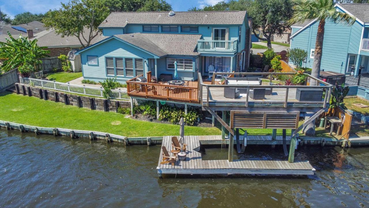 Beauty On The Water! Lake House Near The Beaches! Galveston Eksteriør bilde